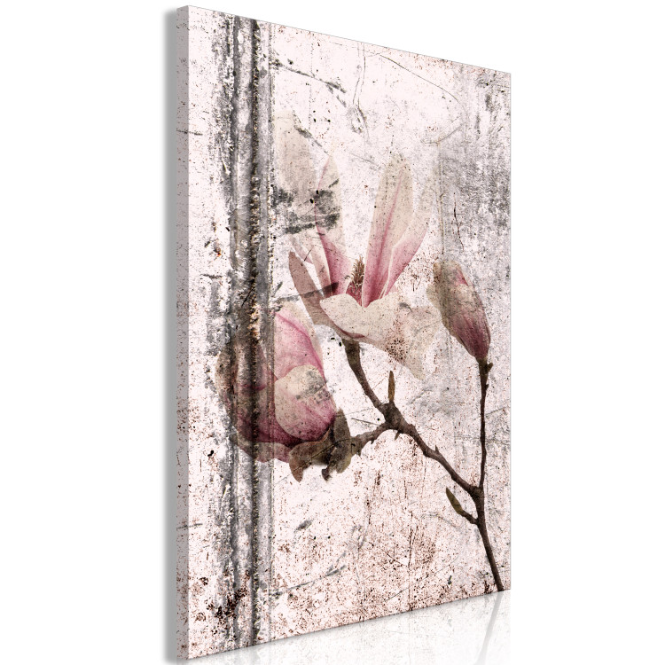 Canvas Art Print Exquisite Magnolia (1 Part) Vertical 118600 additionalImage 2