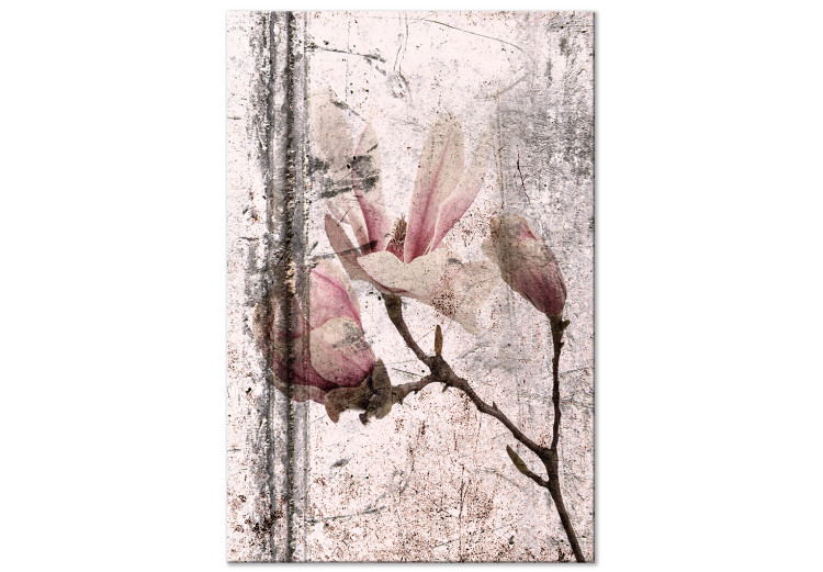 Canvas Art Print Exquisite Magnolia (1 Part) Vertical 118600