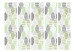 Room Divider Screen Green Tears II - texture with abstract stripe pattern motif 123300 additionalThumb 3