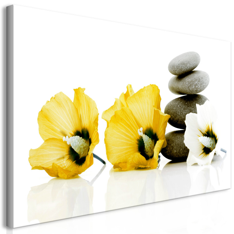 Canvas Art Print Calm Mallow (1 Part) Yellow 123400 additionalImage 2
