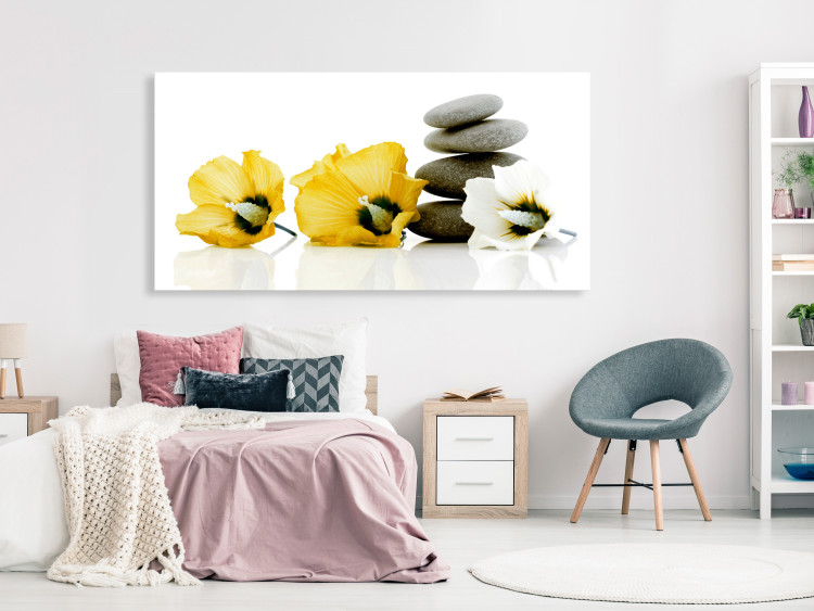 Canvas Art Print Calm Mallow (1 Part) Yellow 123400 additionalImage 3