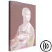 Canvas Print Pastel Lady with an Ermine - Leonardo da Vinci's work in trendy colour 123500 additionalThumb 6