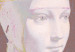 Canvas Print Pastel Lady with an Ermine - Leonardo da Vinci's work in trendy colour 123500 additionalThumb 4