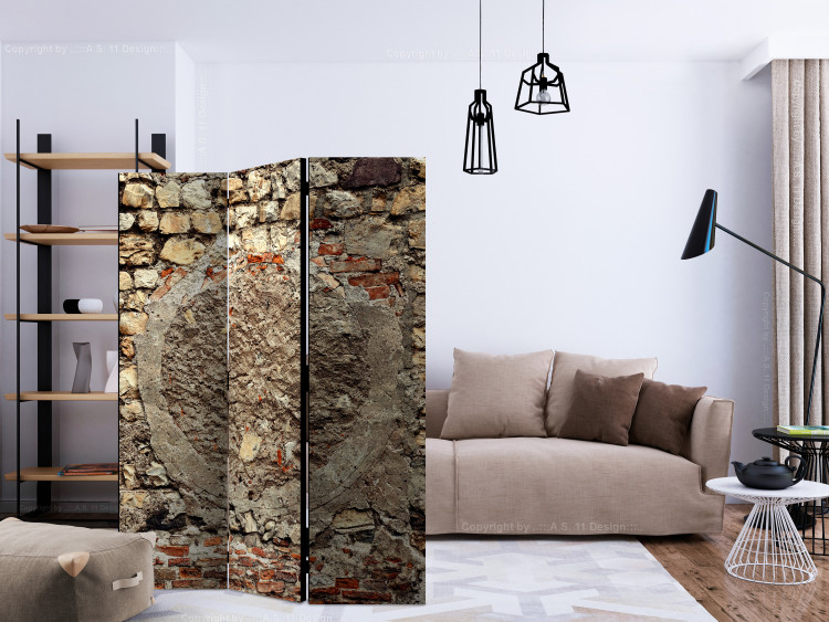 Room Separator Stone Struggle (3-piece) - urban architecture captured in stone 124100 additionalImage 4