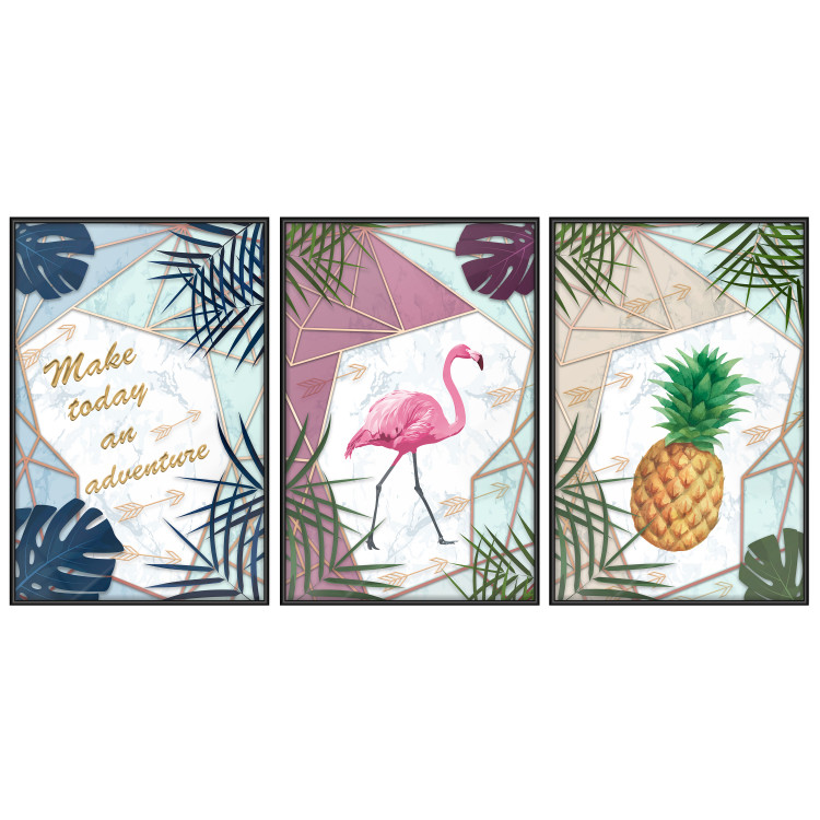 Posters set Tropical Triptych 125200 additionalImage 1