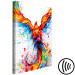 Canvas Print Birth of the Phoenix (1-part) vertical - exotic colorful bird 127200 additionalThumb 6