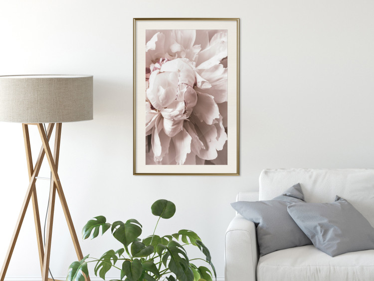 Wall Poster Rhythmic Delicacy - light pink flowers in a natural composition 127400 additionalImage 22