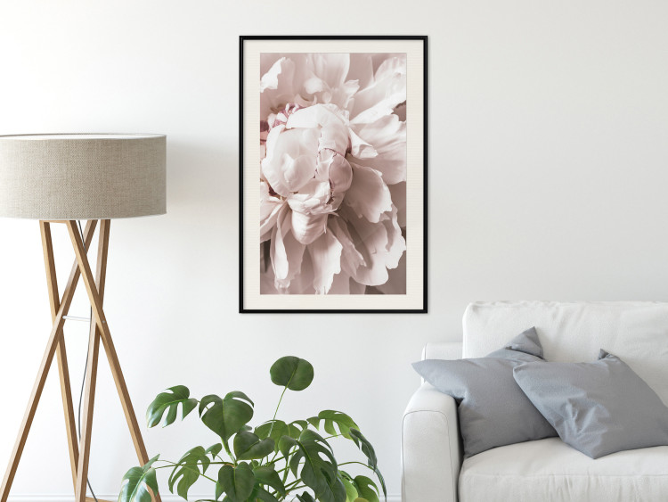 Wall Poster Rhythmic Delicacy - light pink flowers in a natural composition 127400 additionalImage 24