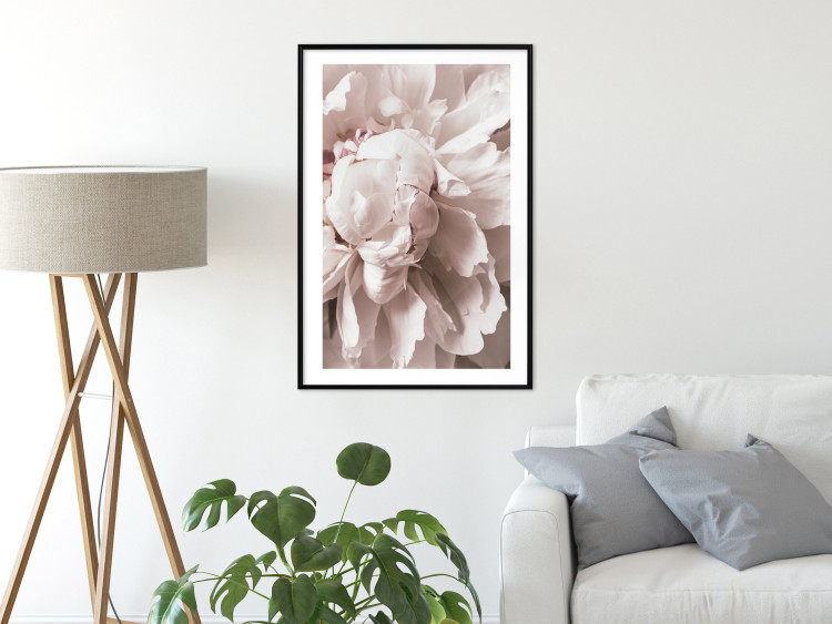 Wall Poster Rhythmic Delicacy - light pink flowers in a natural composition 127400 additionalImage 23