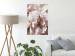 Wall Poster Rhythmic Delicacy - light pink flowers in a natural composition 127400 additionalThumb 2