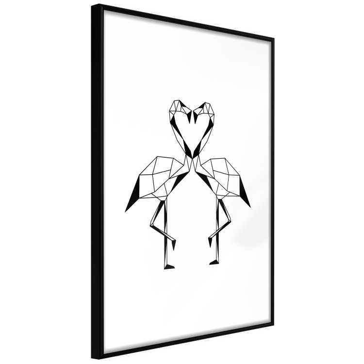 Wall Poster Subtle Flame - abstract birds forming heart shape 127900 additionalImage 8