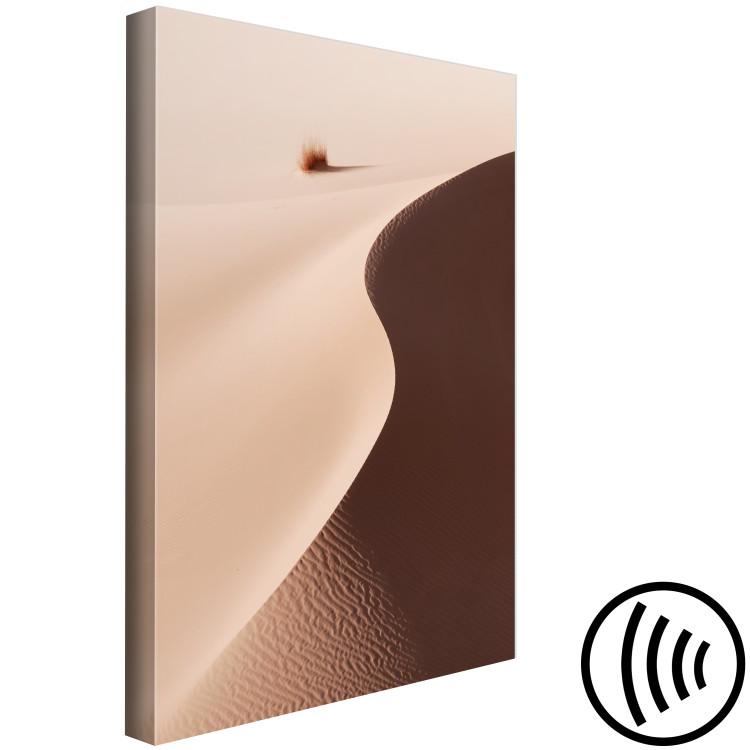 Canvas Serpentine (1-part) vertical - sand landscape on the Arabian desert 129500 additionalImage 6