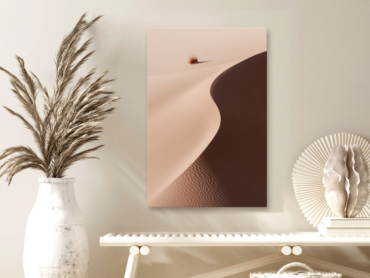 Canvas Serpentine (1-part) vertical - sand landscape on the Arabian desert 129500 additionalImage 3