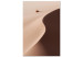 Canvas Serpentine (1-part) vertical - sand landscape on the Arabian desert 129500