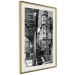 Poster View of Bir-Hakeim - black and white city architecture with columns 132300 additionalThumb 3