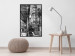 Poster View of Bir-Hakeim - black and white city architecture with columns 132300 additionalThumb 6