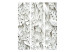 Room Divider Alabaster Garden II (3-piece) - pattern of white flowers and leaves 132900 additionalThumb 3
