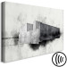 Canvas Print Architectural Variation (1-piece) - black and white abstraction 134400 additionalThumb 6