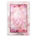 Wall Poster First Love - pink composition of pink flowers with a natural frame 134500