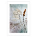 Wall Poster Misty Lunaria - romantic meadow composition with flowers on a light background 135100 additionalThumb 19