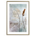 Wall Poster Misty Lunaria - romantic meadow composition with flowers on a light background 135100 additionalThumb 16