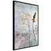 Wall Poster Misty Lunaria - romantic meadow composition with flowers on a light background 135100 additionalThumb 12