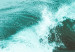 Poster Playful Wave - marine composition of turquoise water with small waves 135300 additionalThumb 7