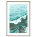 Poster Playful Wave - marine composition of turquoise water with small waves 135300 additionalThumb 16