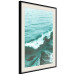 Poster Playful Wave - marine composition of turquoise water with small waves 135300 additionalThumb 8