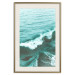 Poster Playful Wave - marine composition of turquoise water with small waves 135300 additionalThumb 18