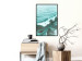 Poster Playful Wave - marine composition of turquoise water with small waves 135300 additionalThumb 20