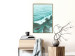 Poster Playful Wave - marine composition of turquoise water with small waves 135300 additionalThumb 16