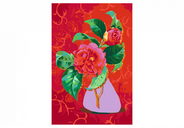 Paint by Number Kit Bouquet in a Purple Vase 136500 additionalImage 3