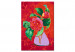 Paint by Number Kit Bouquet in a Purple Vase 136500 additionalThumb 4