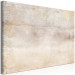 Canvas Art Print Foggy Thoughts - Beige Abstract Background in Vintage Style 143800 additionalThumb 2