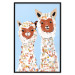 Wall Poster Two Llamas - Cheerful Animals Painted With Colorful Spots 145500 additionalThumb 24