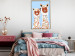 Wall Poster Two Llamas - Cheerful Animals Painted With Colorful Spots 145500 additionalThumb 16