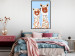 Wall Poster Two Llamas - Cheerful Animals Painted With Colorful Spots 145500 additionalThumb 13