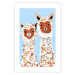 Wall Poster Two Llamas - Cheerful Animals Painted With Colorful Spots 145500 additionalThumb 23