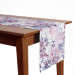 Table Runner Spring arrangement - flowers in shades of pink and blue 147300 additionalThumb 2
