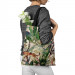 Shopping Bag Savannah parchment - tropical vegetation, cheetahs on beige background 147600 additionalThumb 3
