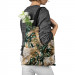 Shopping Bag Contrasting leaves - plant motif in shades of green and gold 147700 additionalThumb 3