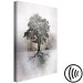 Canvas Landscape in Brown and Gray (1-piece) - solitary tree and light background 148900 additionalThumb 6
