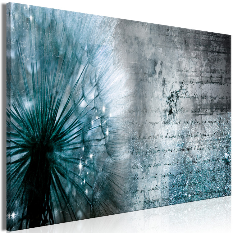 Large canvas print Blue Dandelion [Large Format] 149000 additionalImage 2