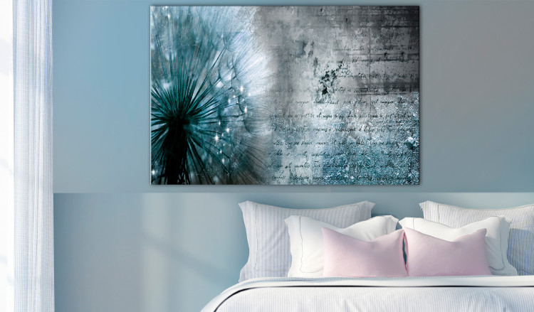 Large canvas print Blue Dandelion [Large Format] 149000 additionalImage 5