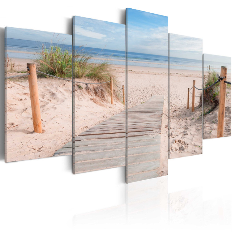 Canvas Print Morning on the beach 150300 additionalImage 2