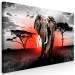 Large canvas print Elephant Against the Setting Sun II [Large Format] 150800 additionalThumb 2