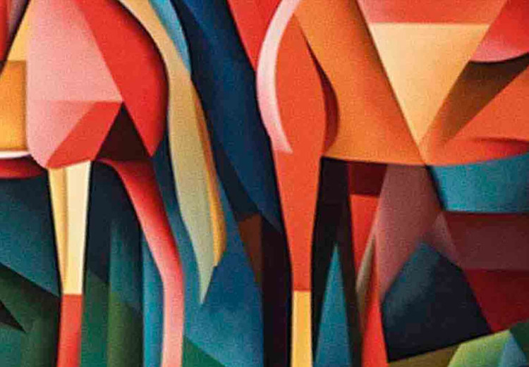 Large canvas print Cubist Horses - A Geometric Composition Inspired by Picasso’s Style [Large Format] 151100 additionalImage 5