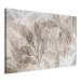 Canvas Art Print Shadow Abstraction - Interwoven Shapes and Beige Outline of Leaves 151200 additionalThumb 2