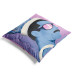 Decorative Velor Pillow Freddie Mercury - Blue Pop Art Depicting the Singer 151300 additionalThumb 4